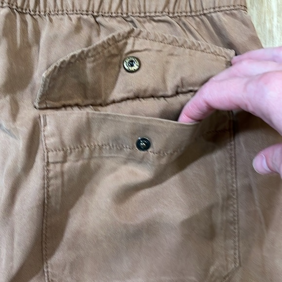 NWT Sanctuary Tencel Joggers in Praline Women's Medium M New Pants Brown Pockets - Picture 9 of 15
